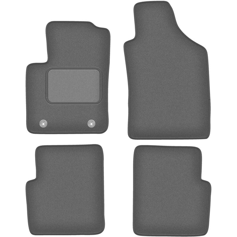 foto del prodotto tappetini auto graphite per ford ka mk2 fl hatchback 2012 2018 