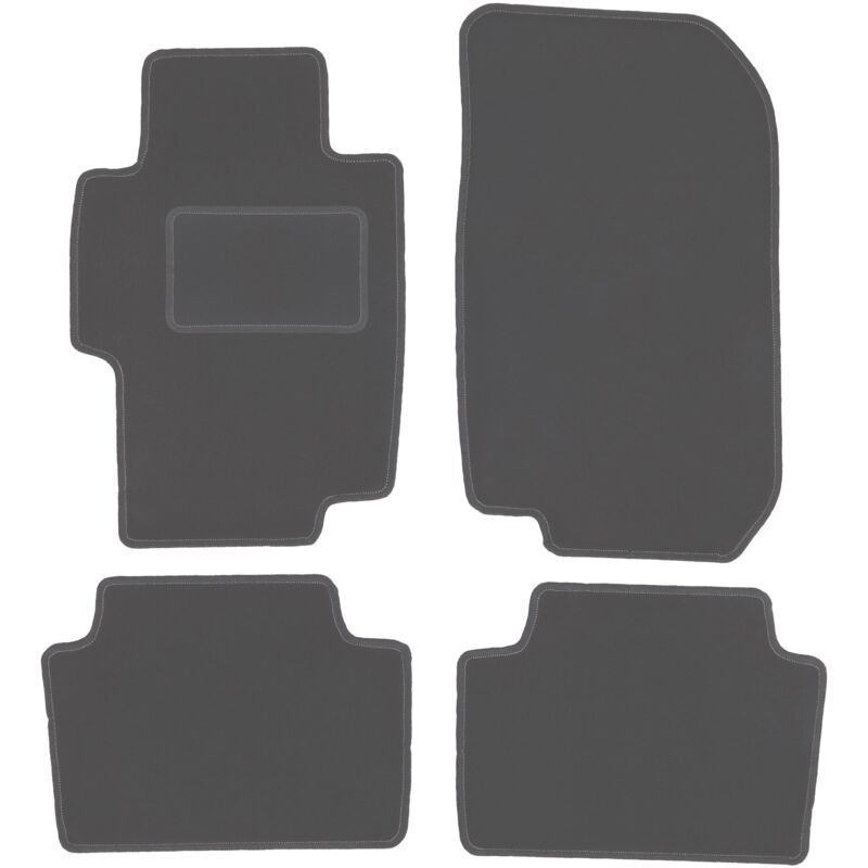 foto del prodotto tappetini auto graphite per honda accord vii berlina, station wagon, tourer, type s 2002 2008 