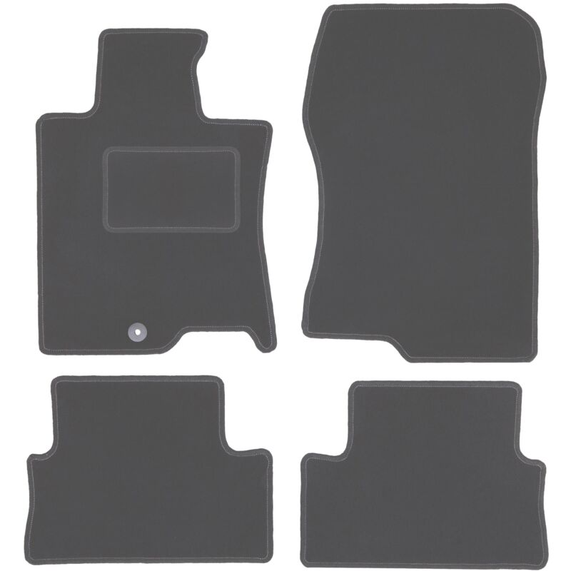 foto del prodotto tappetini auto graphite per honda accord viii berlina, station wagon, tourer 2008 2015 