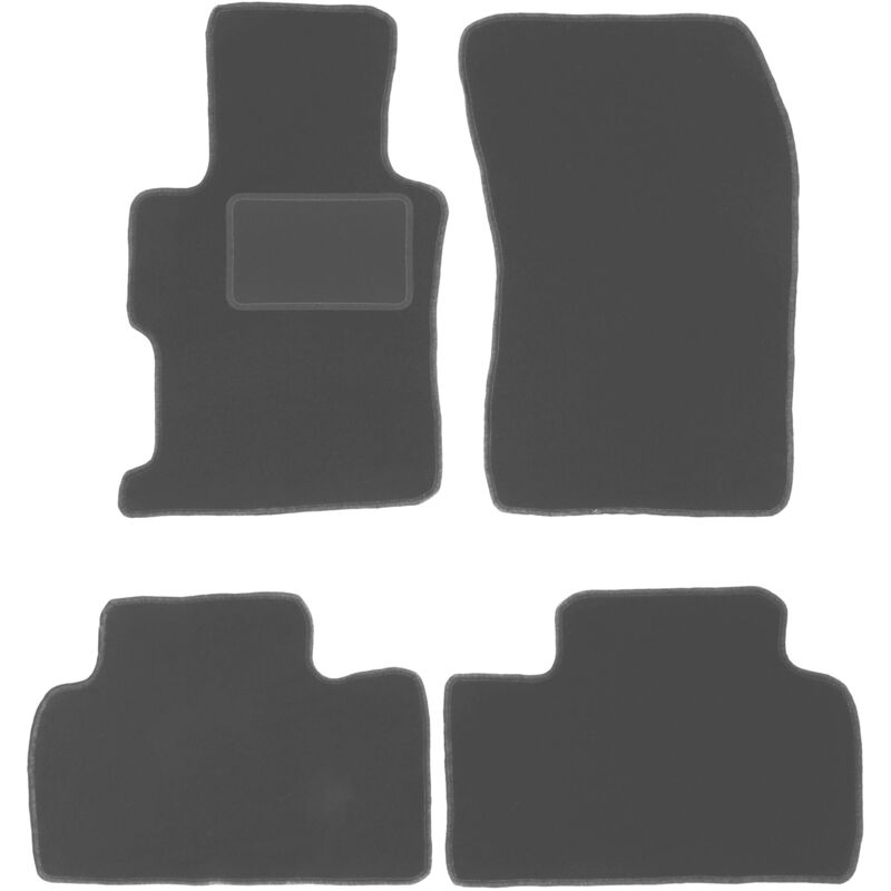foto del prodotto tappetini auto graphite per honda civic ix berlina 2011 2016 