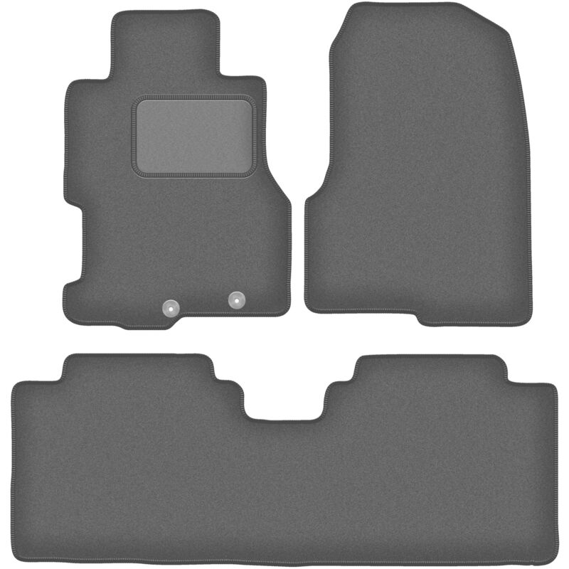foto del prodotto tappetini auto graphite per honda civic vii 5 porte 2001 1007 