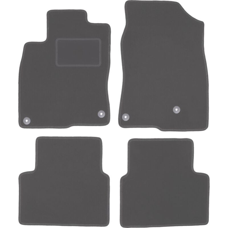 foto del prodotto tappetini auto graphite per honda civic x hatchback 2017 