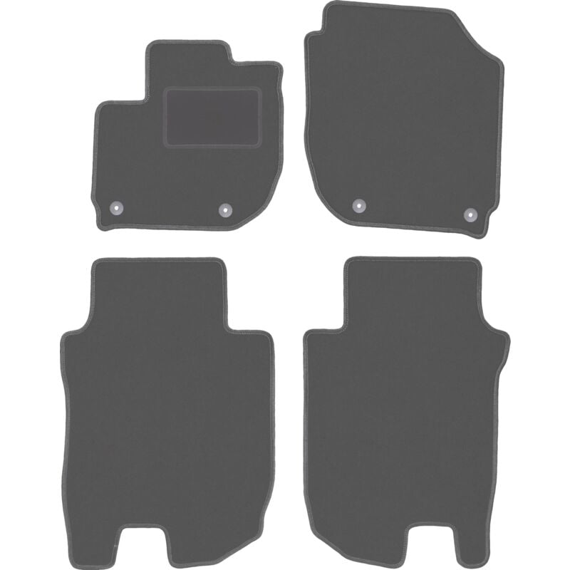 foto del prodotto tappetini auto graphite per honda hr v ii crossover 2014 2018 