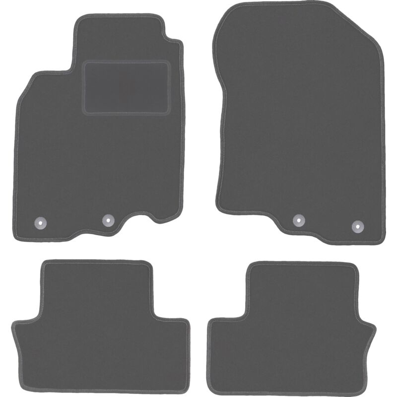 foto del prodotto tappetini auto graphite per honda insight ii hatchback 2009 2014 