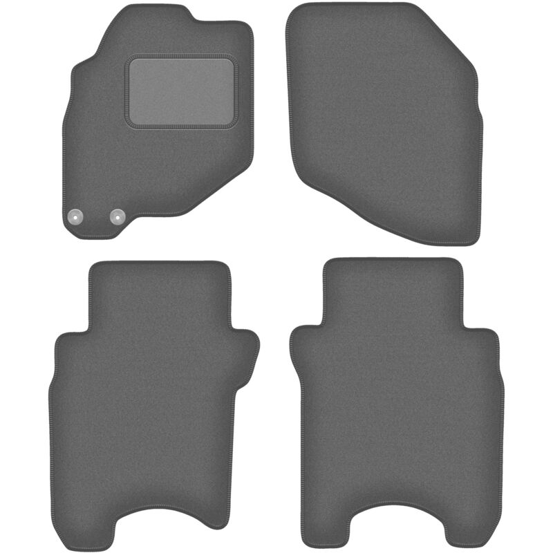 foto del prodotto tappetini auto graphite per honda jazz ii hatchback 2002 2007 