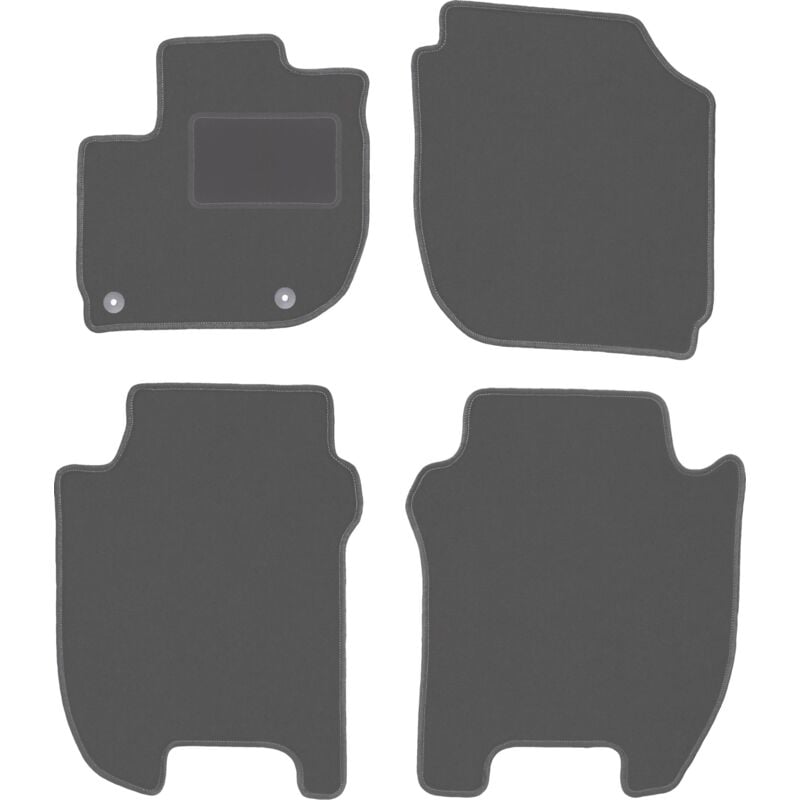 foto del prodotto tappetini auto graphite per honda jazz iv hatchback 2015 
