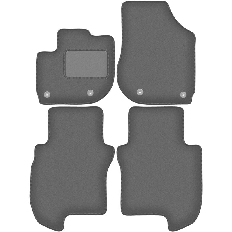 foto del prodotto tappetini auto graphite per honda jazz v hybrid 2020 