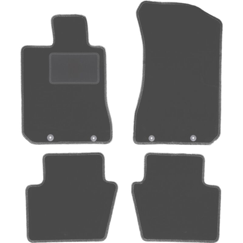 foto del prodotto tappetini auto graphite per honda legend iv berlina 2004 2012 