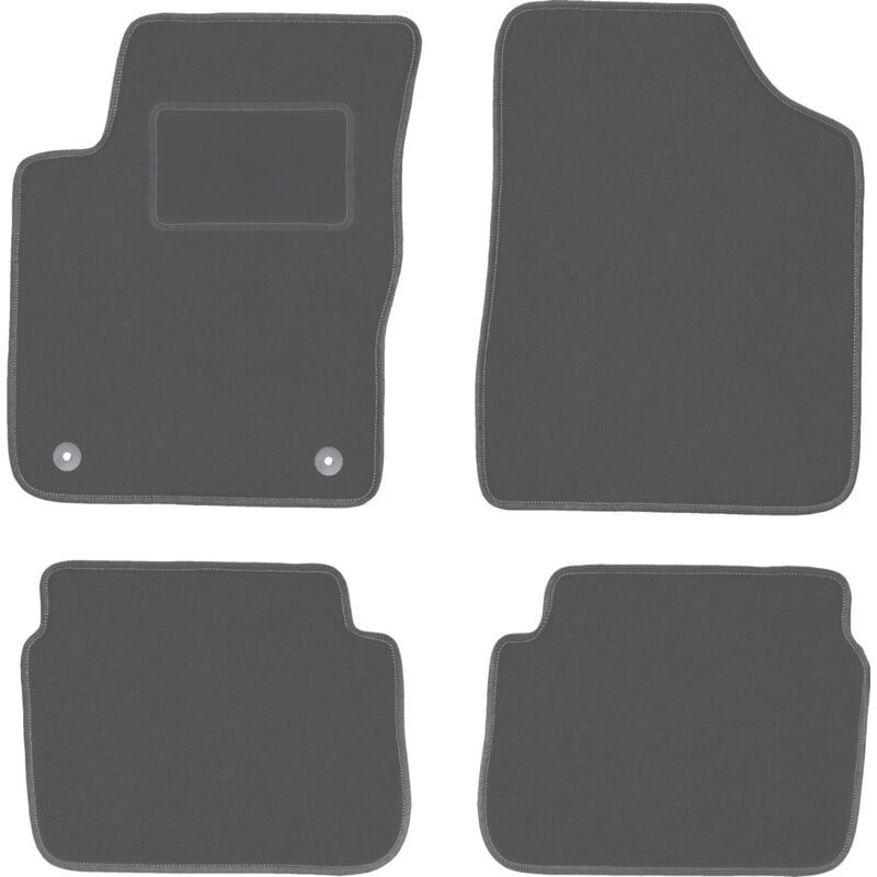 foto del prodotto tappetini auto graphite per hyundai i10 hatchback 2007 2013 