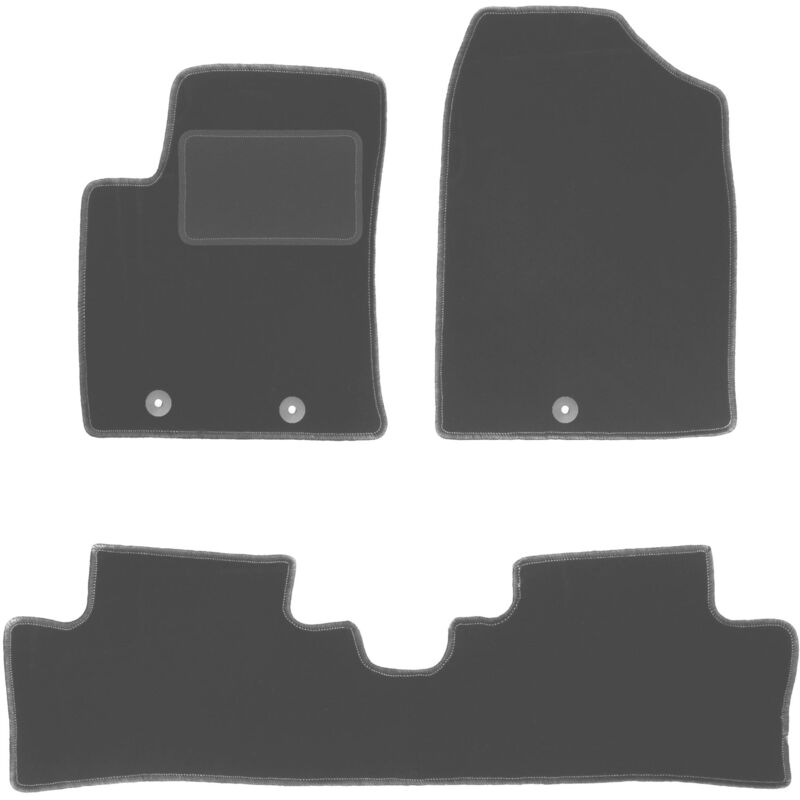 foto del prodotto tappetini auto graphite per hyundai i10 ii hatchback 2013 