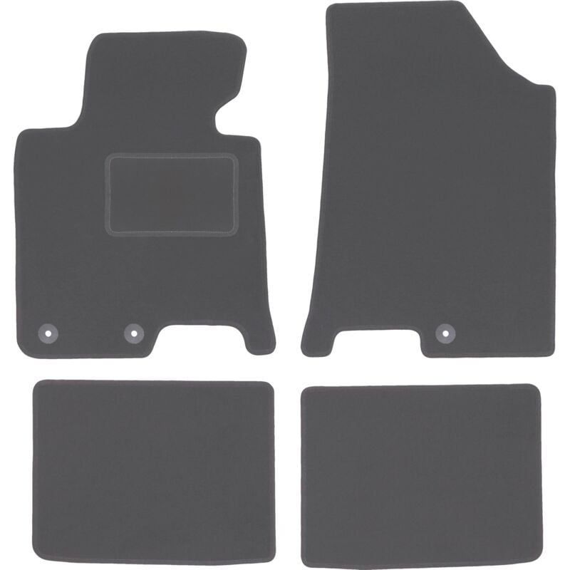 foto del prodotto tappetini auto graphite per hyundai i40 station wagon, berlina 2011 