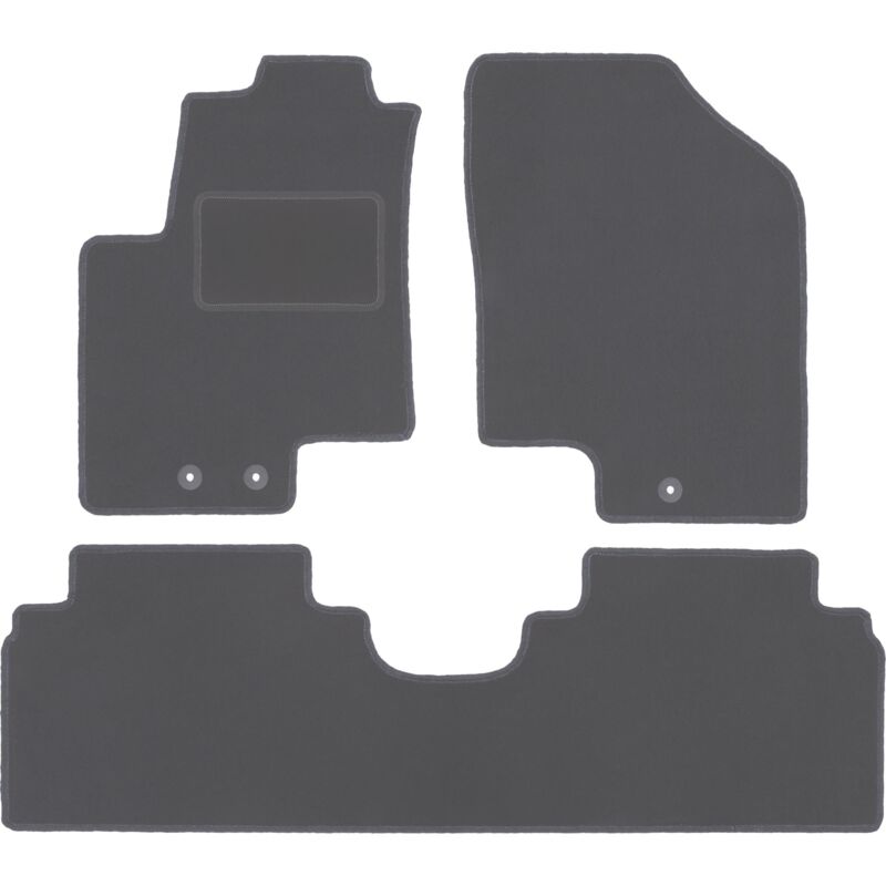 foto del prodotto tappetini auto graphite per hyundai ix20 minivan 2010 2018 