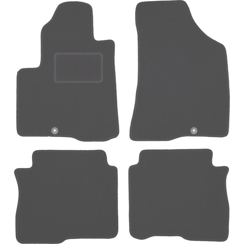 foto del prodotto tappetini auto graphite per hyundai santafe ii suv 2006 2012 
