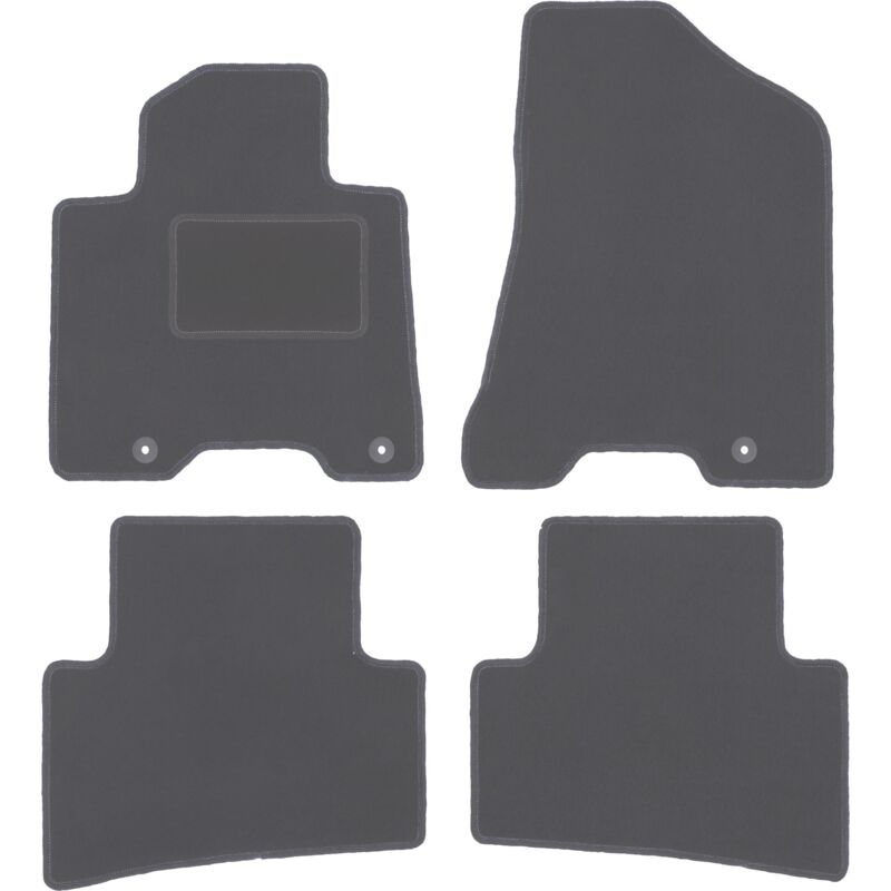 foto del prodotto tappetini auto graphite per hyundai tucson iii suv 2015 