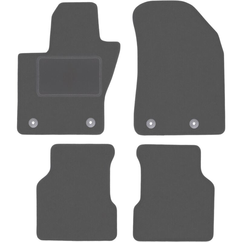 foto del prodotto tappetini auto graphite per jeep compass ii mp suv 2017 