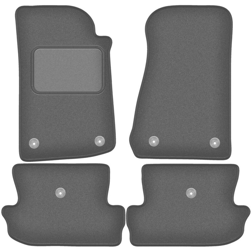 foto del prodotto tappetini auto graphite per jeep wrangler jl 4 porte 2017 