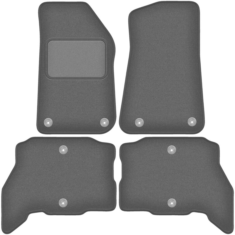 foto del prodotto tappetini auto graphite per jeep wrangler jl 4xe 5 porte 2021 2023 