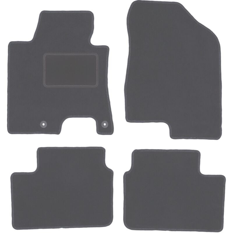 foto del prodotto tappetini auto graphite per kia ceed ii hatchback, station wagon, wagon, proceed, coup 2012 2018 