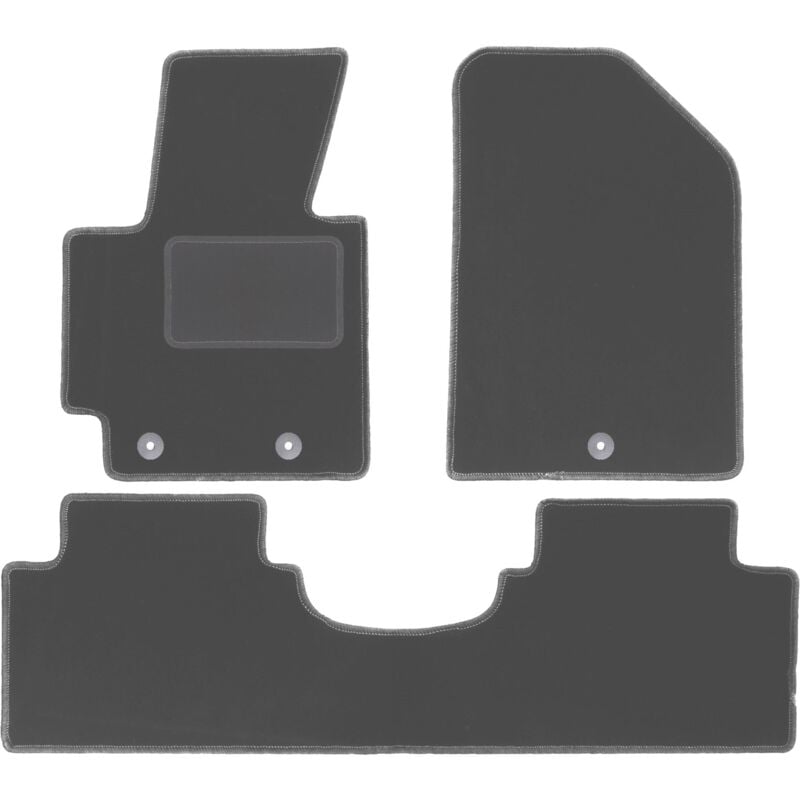 foto del prodotto tappetini auto graphite per kia soul ii minivan 2013 