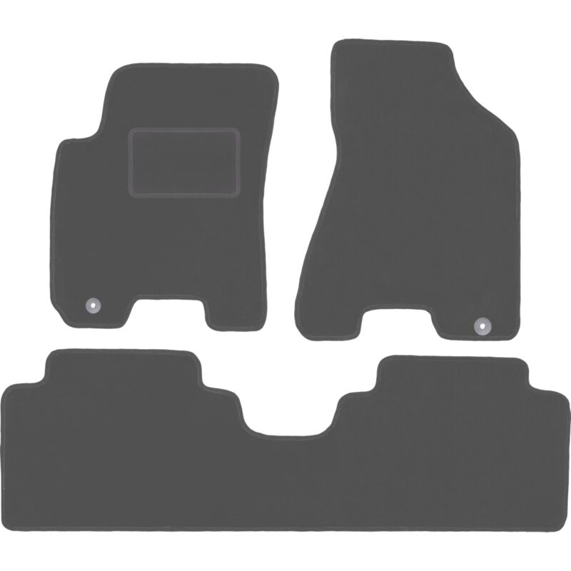 foto del prodotto tappetini auto graphite per kia sportage ii suv 2004 2010 