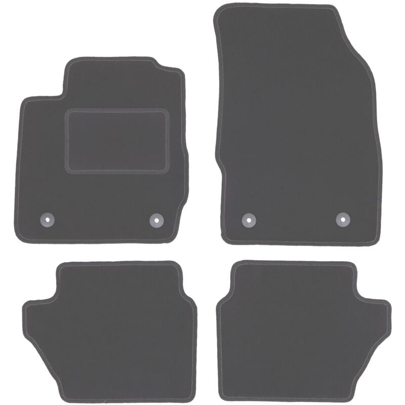 foto del prodotto tappetini auto graphite per mazda 2 ii hatchback 2007 2015 