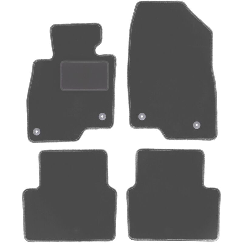 foto del prodotto tappetini auto graphite per mazda 3 iii bm hatchback, berlina 2013 