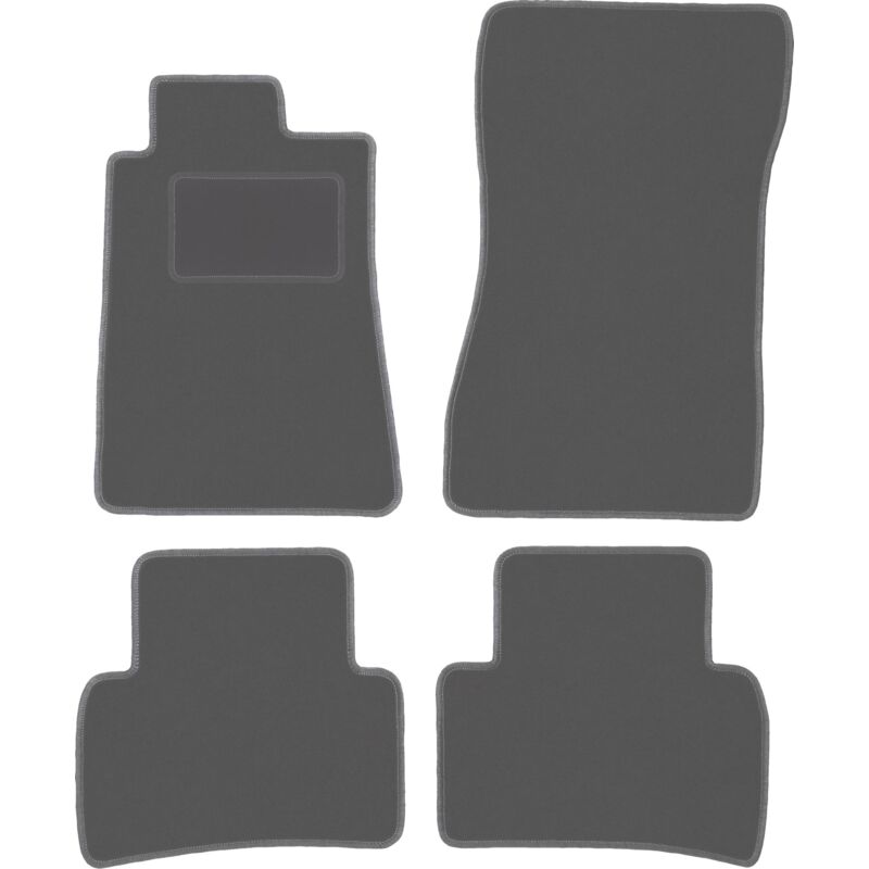 foto del prodotto tappetini auto graphite per mercedes c w202 station wagon, berlina 1993 2000 