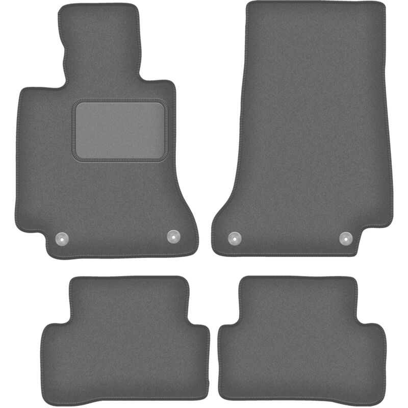 foto del prodotto tappetini auto graphite per mercedes c w205 station wagon, berlina 2015 