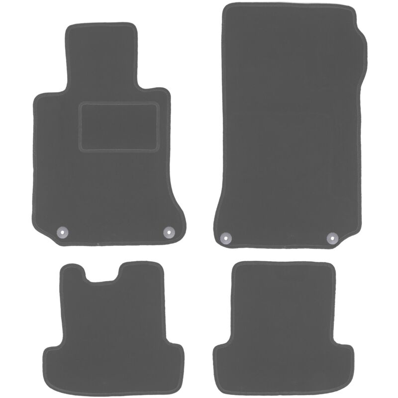 foto del prodotto tappetini auto graphite per mercedes w207 coupe classe e 2009 