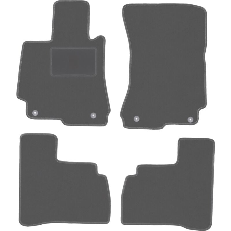 foto del prodotto tappetini auto graphite per mercedes w221 classe s berlina corta 2005 2013 