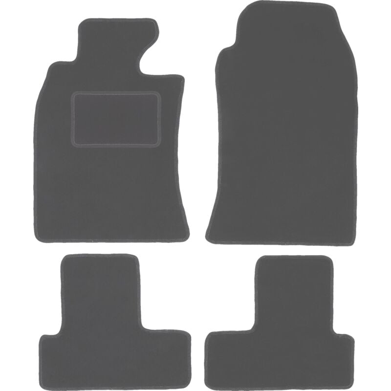 foto del prodotto tappetini auto graphite per mini cooper one r50 hatchback 2001 2007 