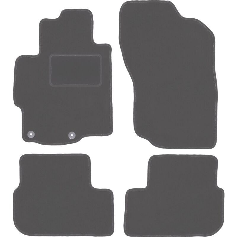 foto del prodotto tappetini auto graphite per mitsubishi lancer viii cy berlina, sportback 2007 2016 