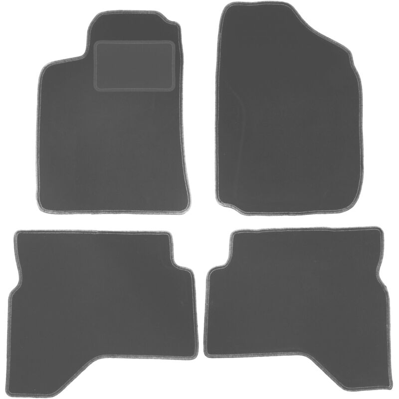 foto del prodotto tappetini auto graphite per mitsubishi pajero sport i suv 1996 2008 