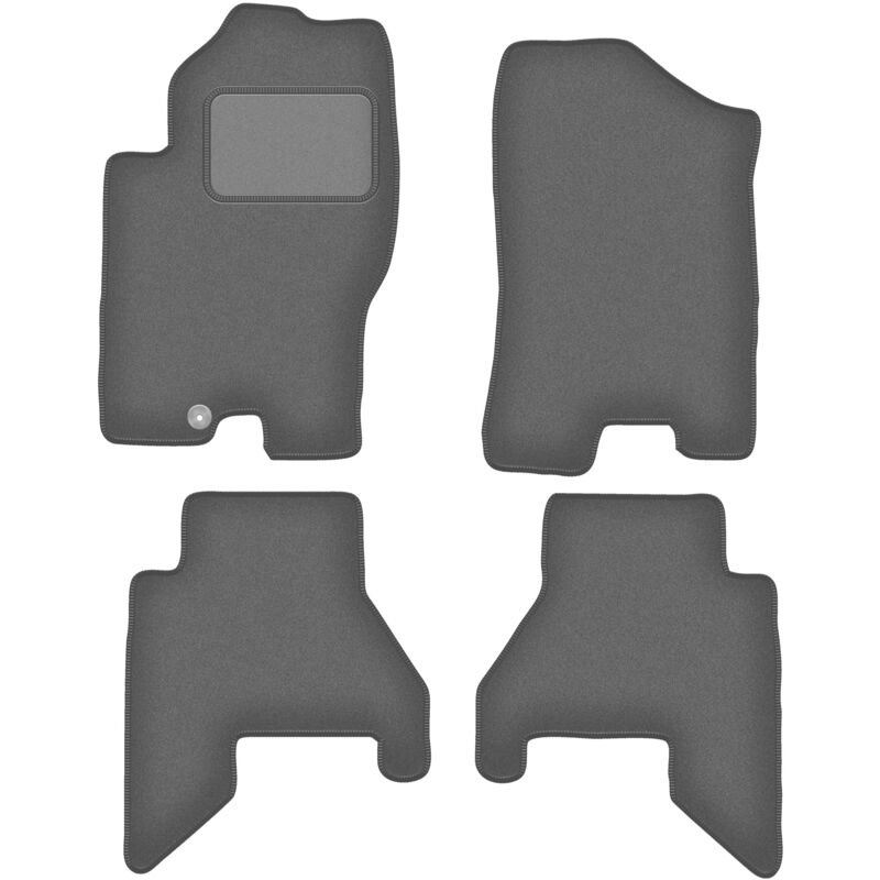 foto del prodotto tappetini auto graphite per nissan pathfinder 5 posti prima del restyling 2005 2010 
