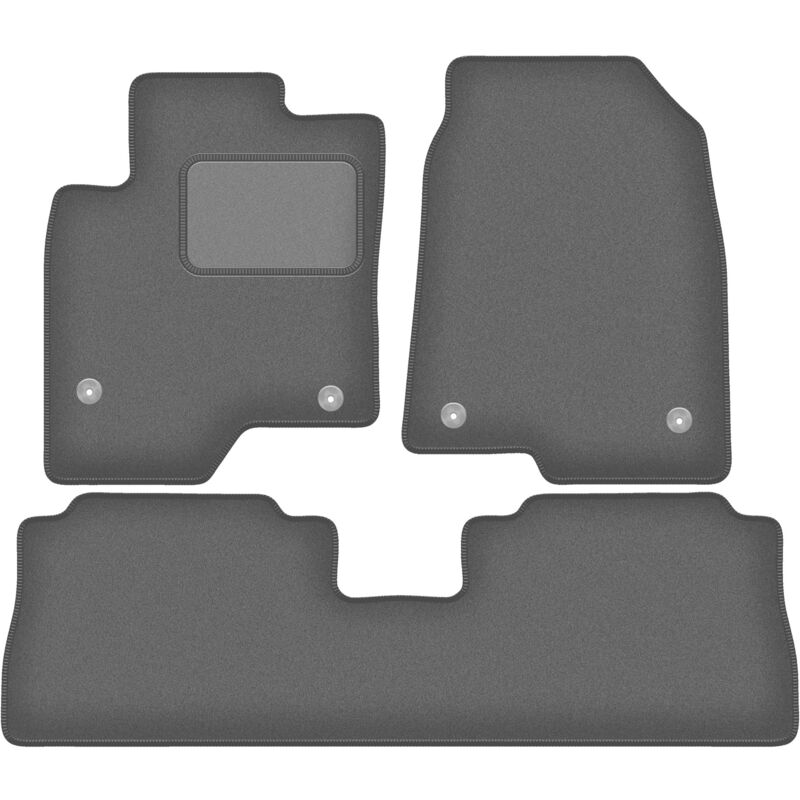 foto del prodotto tappetini auto graphite per opel antara suv 2006 2017 
