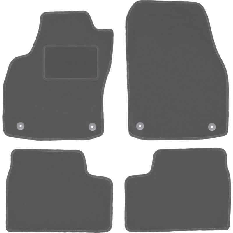 foto del prodotto tappetini auto graphite per opel astra h berlina, hatchback, station wagon, twintop, cabrio, coup 2003 2010 