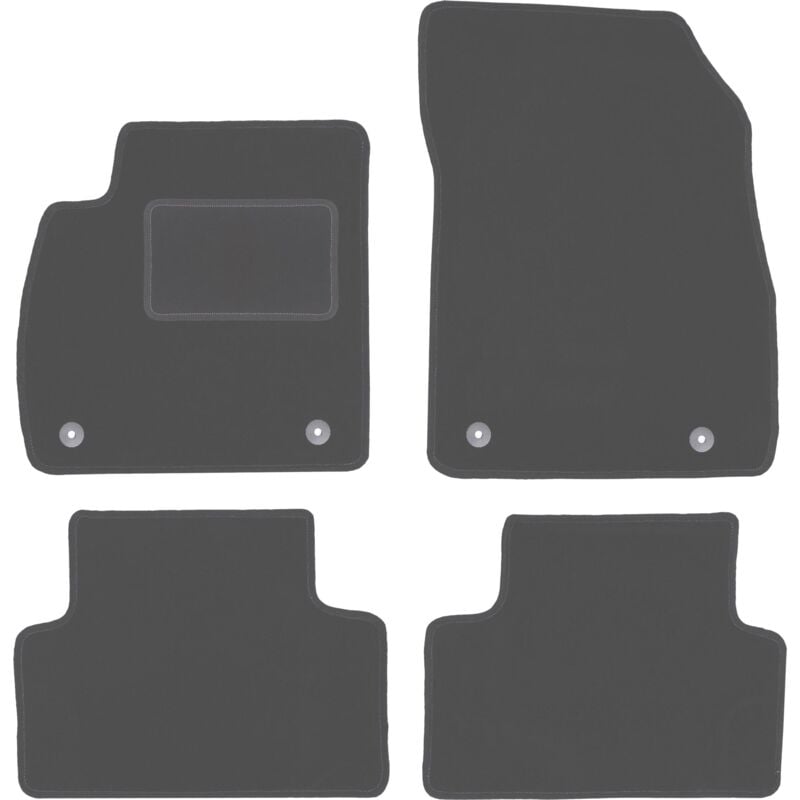 foto del prodotto tappetini auto graphite per opel zafira c monovolume 2012 2018 