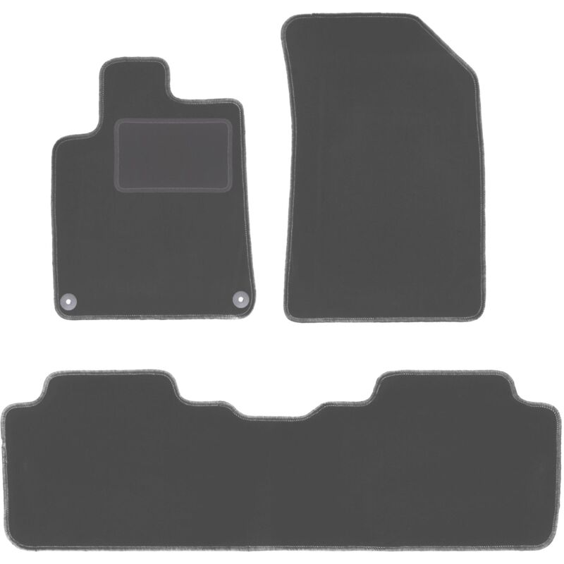 foto del prodotto tappetini auto graphite per peugeot 407 coup , berlina, station wagon, sw 2004 2011 