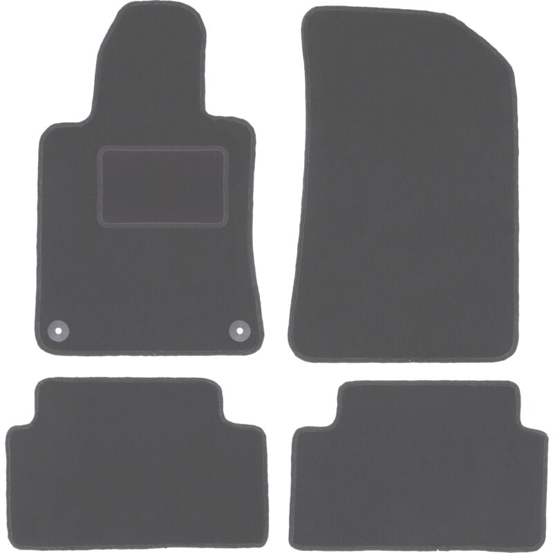 foto del prodotto tappetini auto graphite per peugeot 508 i berlina, station wagon, sw, rxh 2010 2018 