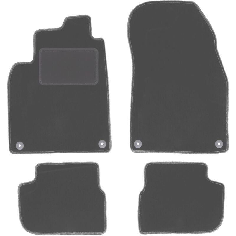 foto del prodotto tappetini auto graphite per saab 9 3 ii cabrio 2002 2014 