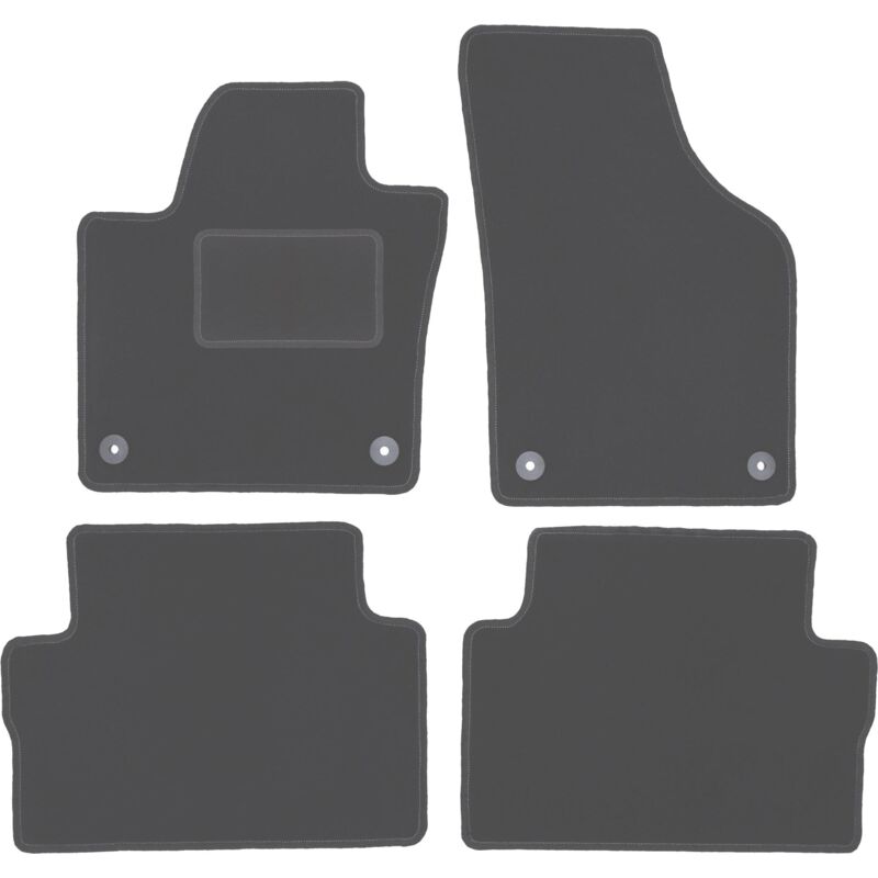 foto del prodotto tappetini auto graphite per seat alhambra ii monovolume 2010 2018 