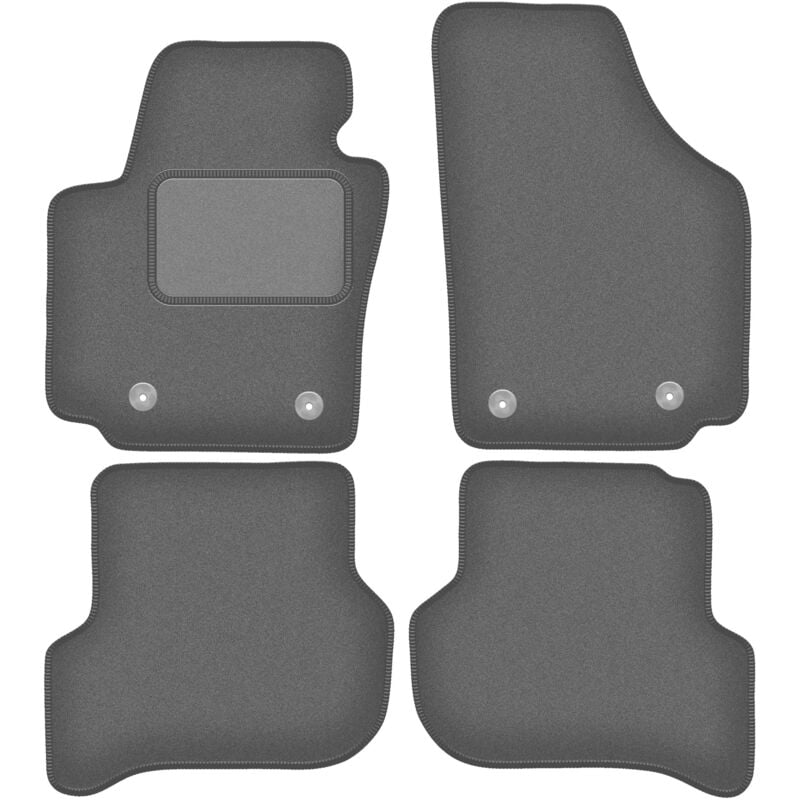 foto del prodotto tappetini auto graphite per seat altea monovolume 2004 08.2008 