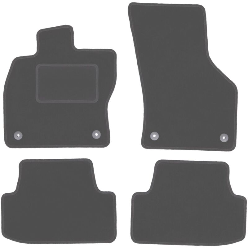 foto del prodotto tappetini auto graphite per seat leon iii hatchback, station wagon, variant 2012 2020 