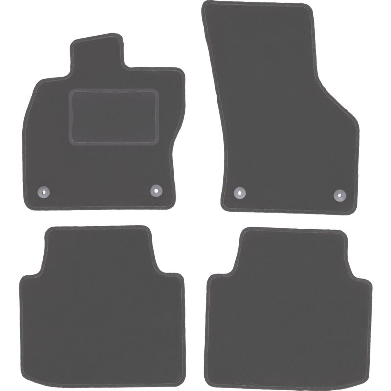 foto del prodotto tappetini auto graphite per skoda superb iii station wagon, berlina 2015 2020 