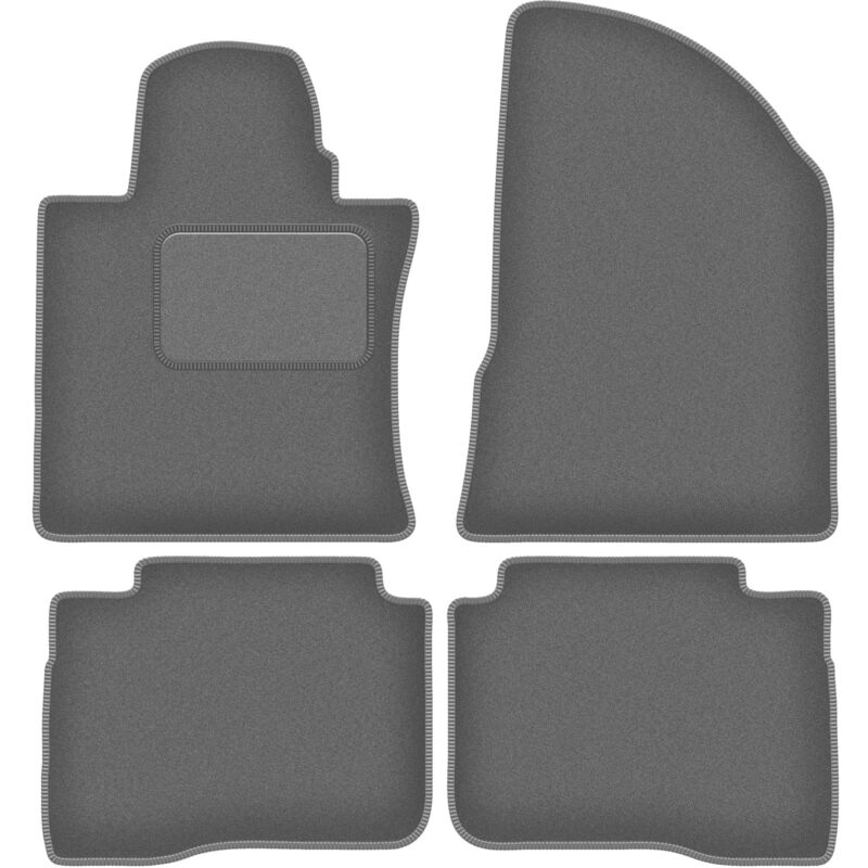 foto del prodotto tappetini auto graphite per ssangyong korrando iv suv 2019 