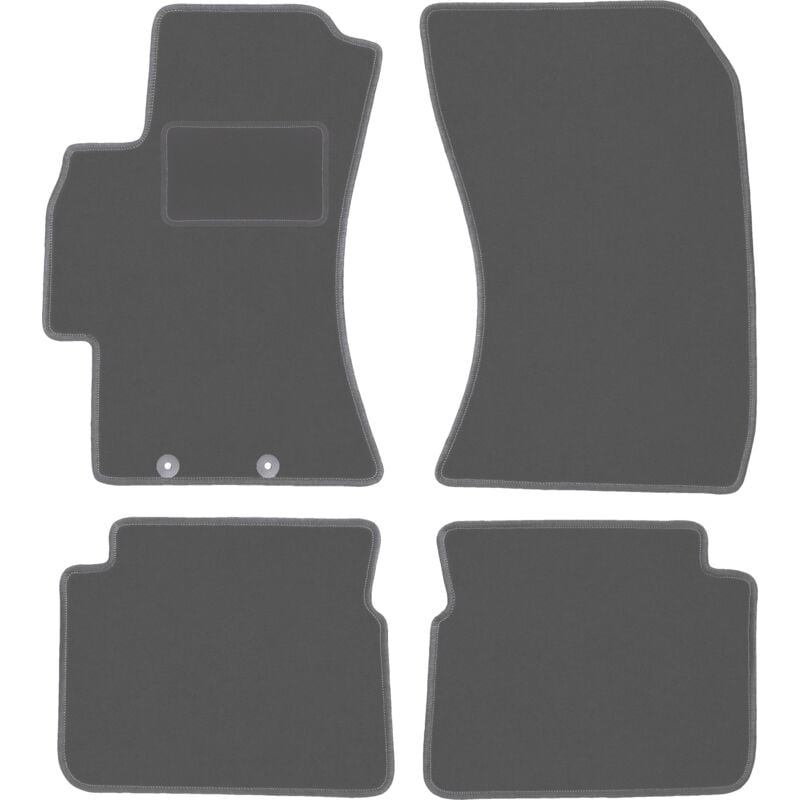 foto del prodotto tappetini auto graphite per subaru forester iii suv 2008 2013 