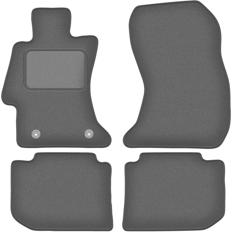 foto del prodotto tappetini auto graphite per subaru xv crossover 2011 2017 