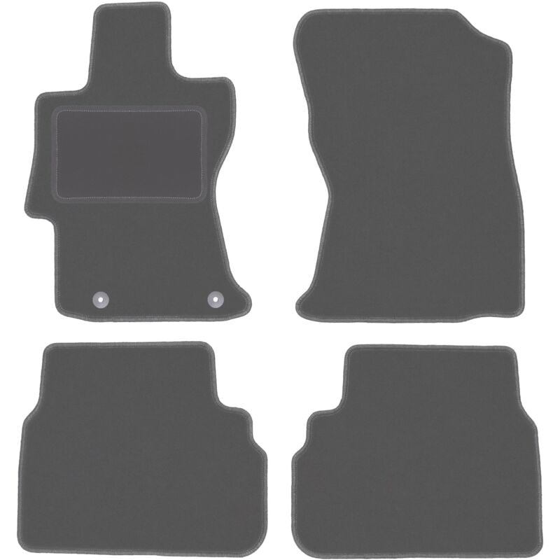 foto del prodotto tappetini auto graphite per subaru xv ii suv 2019 