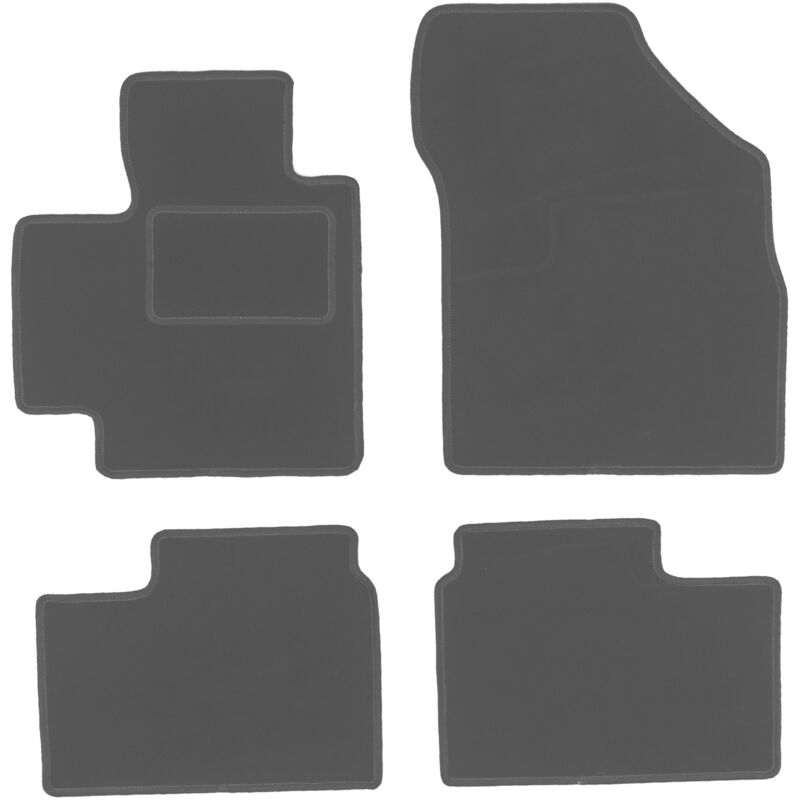 foto del prodotto tappetini auto graphite per suzuki ignis iii hatchback 2015 