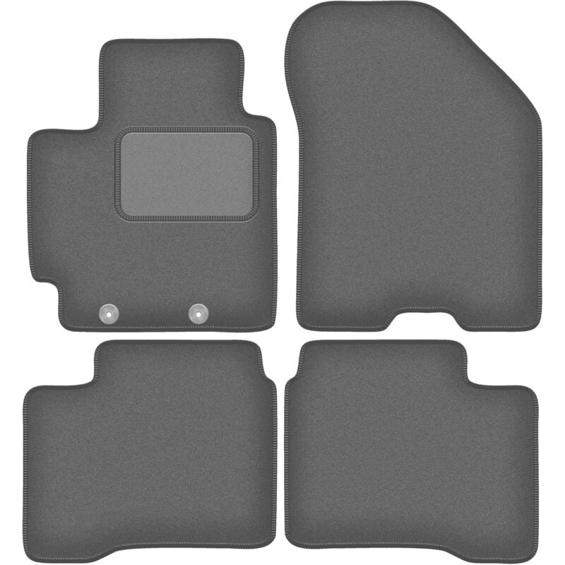 foto del prodotto tappetini auto graphite per suzuki swift vi hatchback 2017 